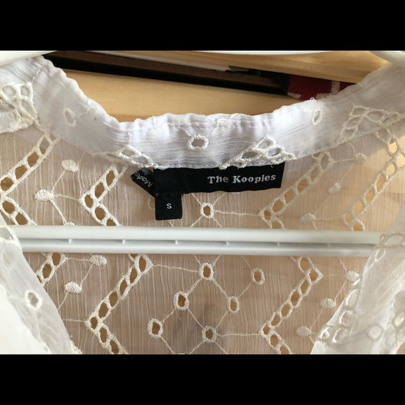 White Kooples short sleeve shirt - Picture 2 of 5